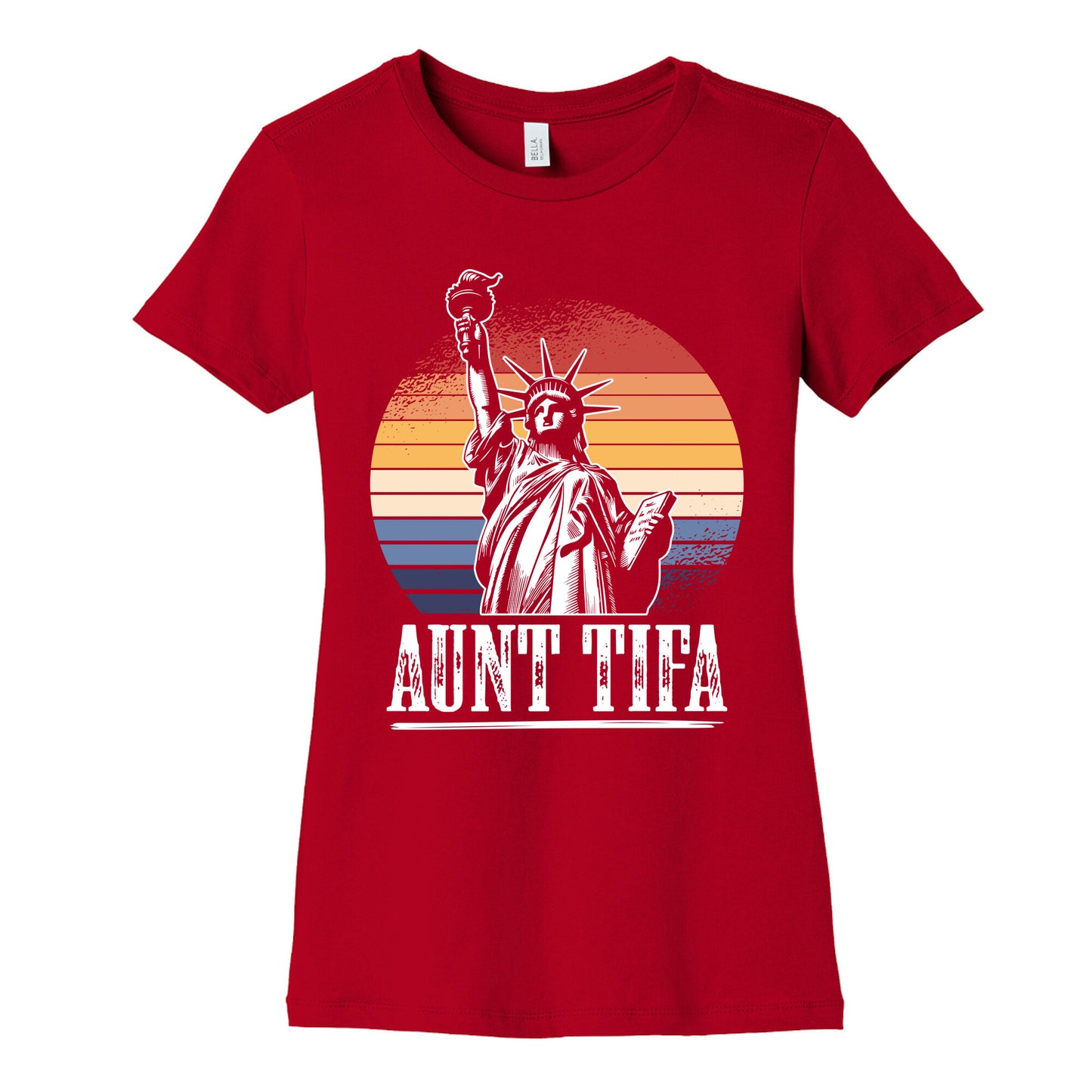Aunt Tifa Shirt Womens Cotton Tee