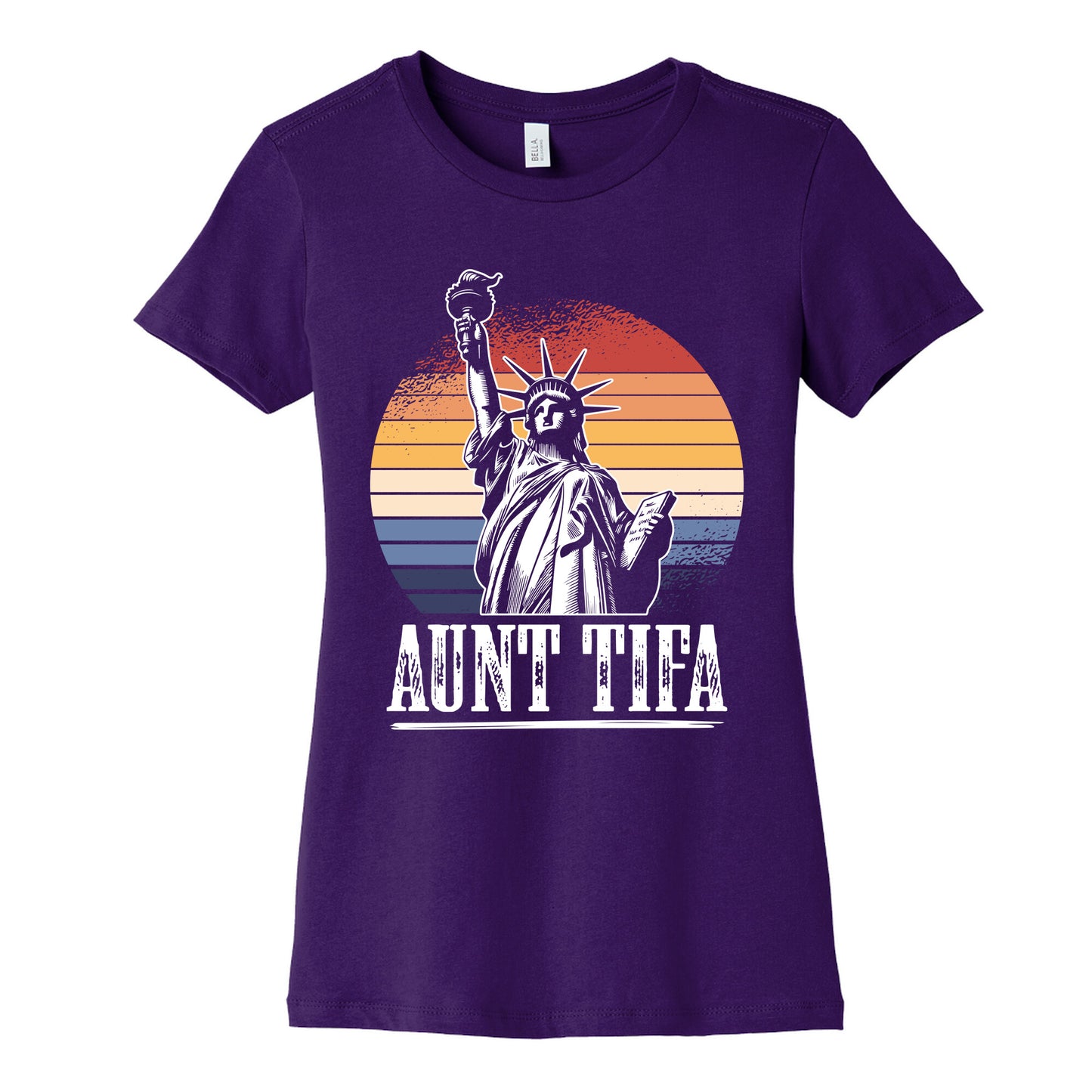 Aunt Tifa Shirt Womens Cotton Tee