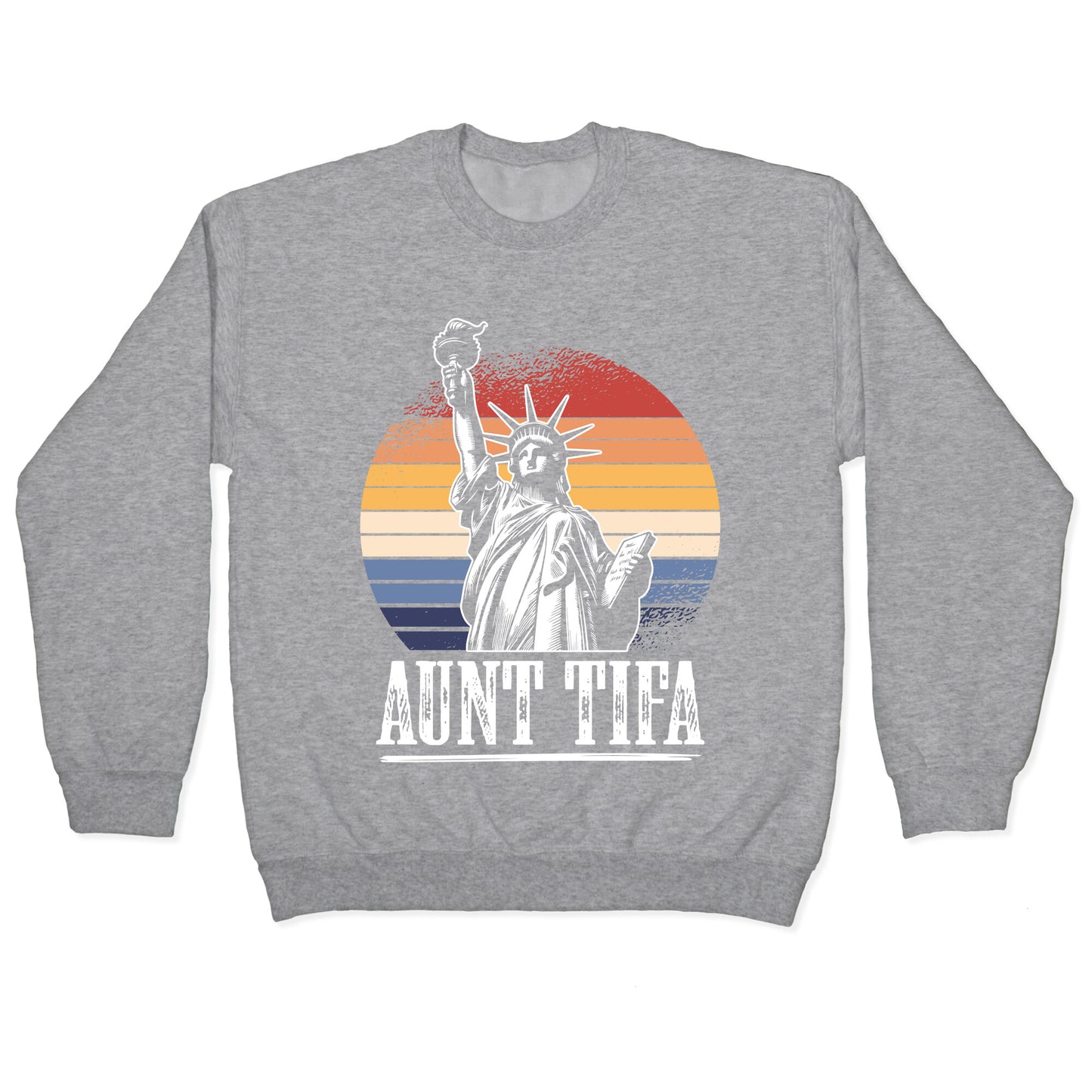 Aunt Tifa Shirt Crewneck Sweatshirt