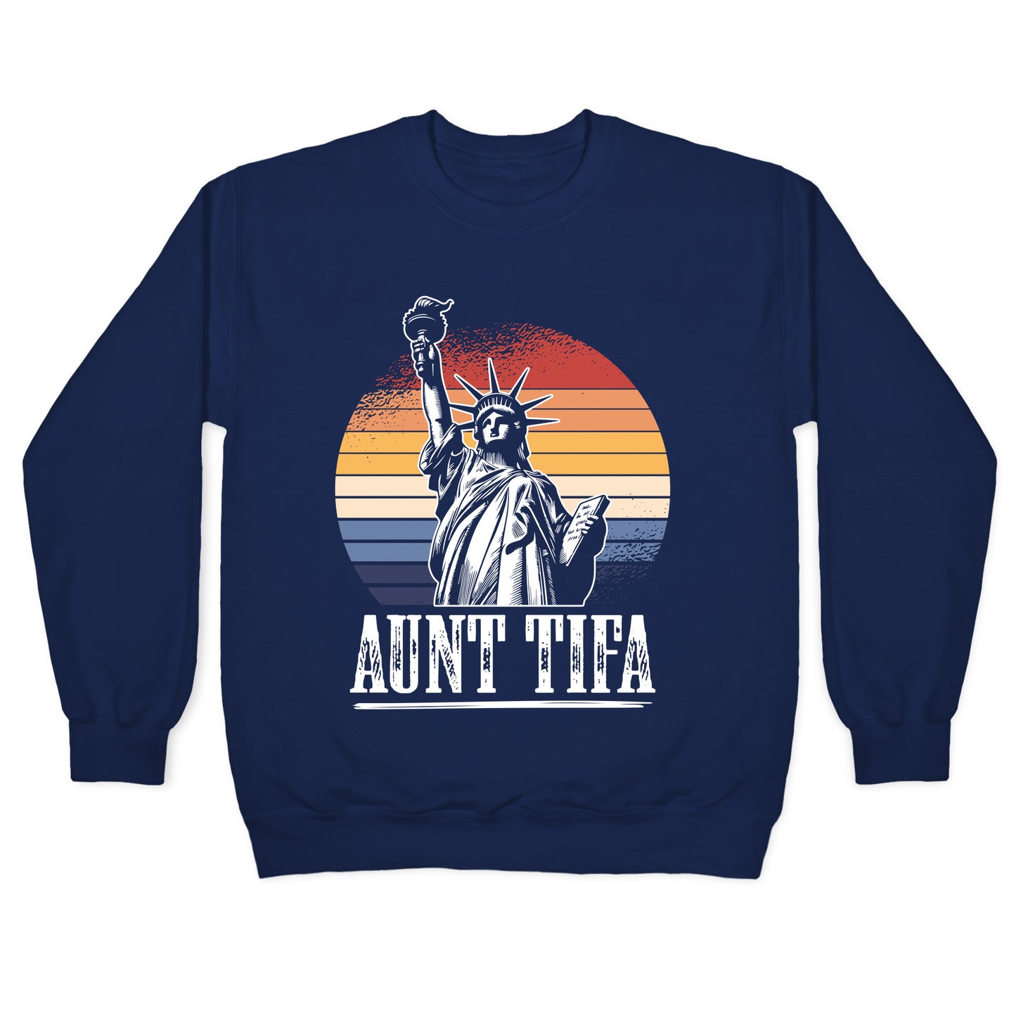 Aunt Tifa Shirt Crewneck Sweatshirt