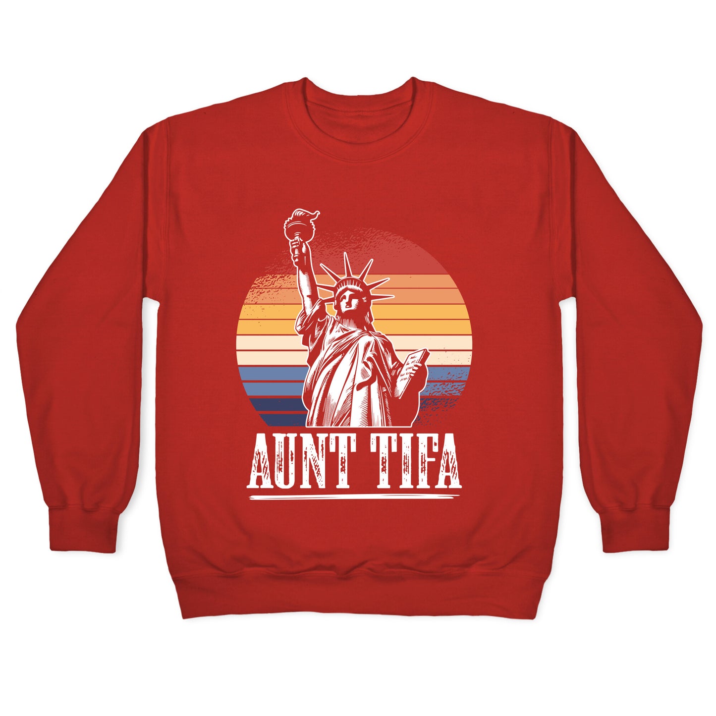Aunt Tifa Shirt Crewneck Sweatshirt