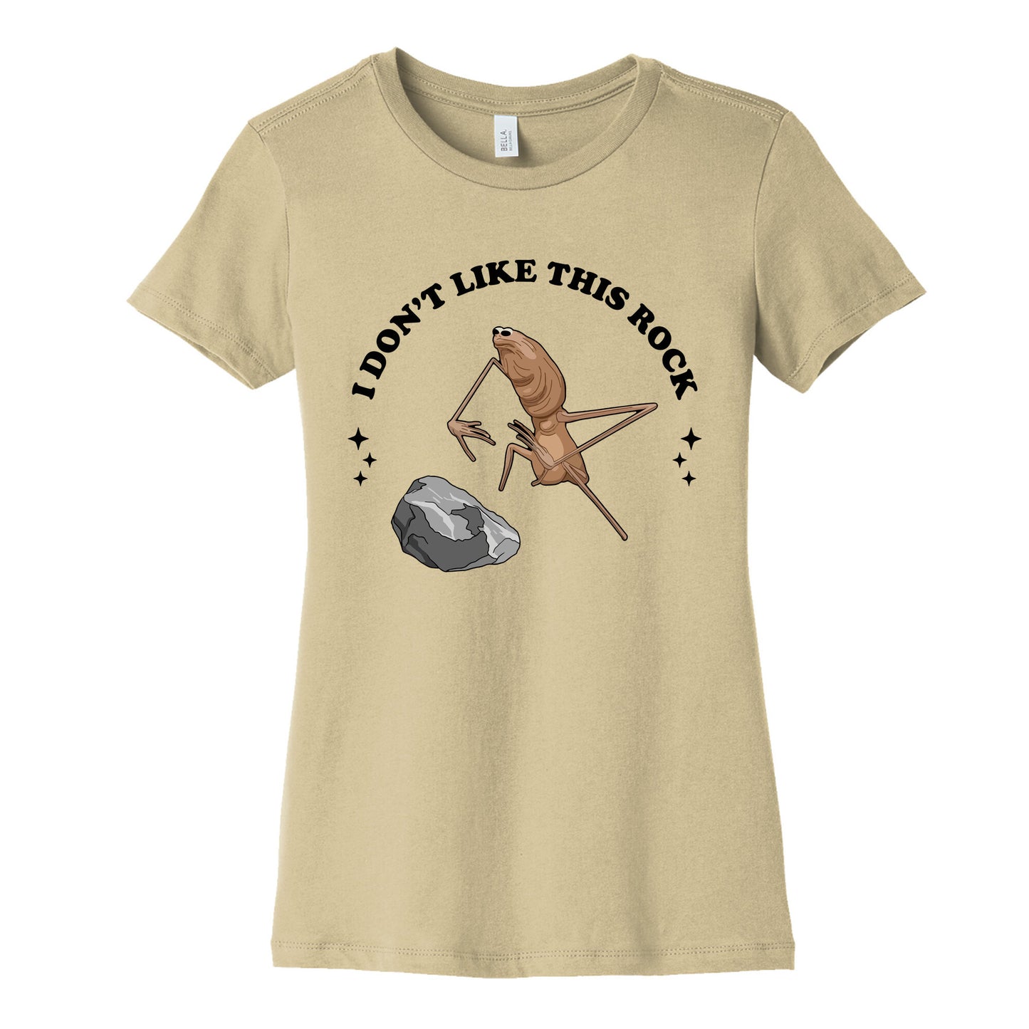 Marcus I Dont Like This Rock Womens Cotton Tee