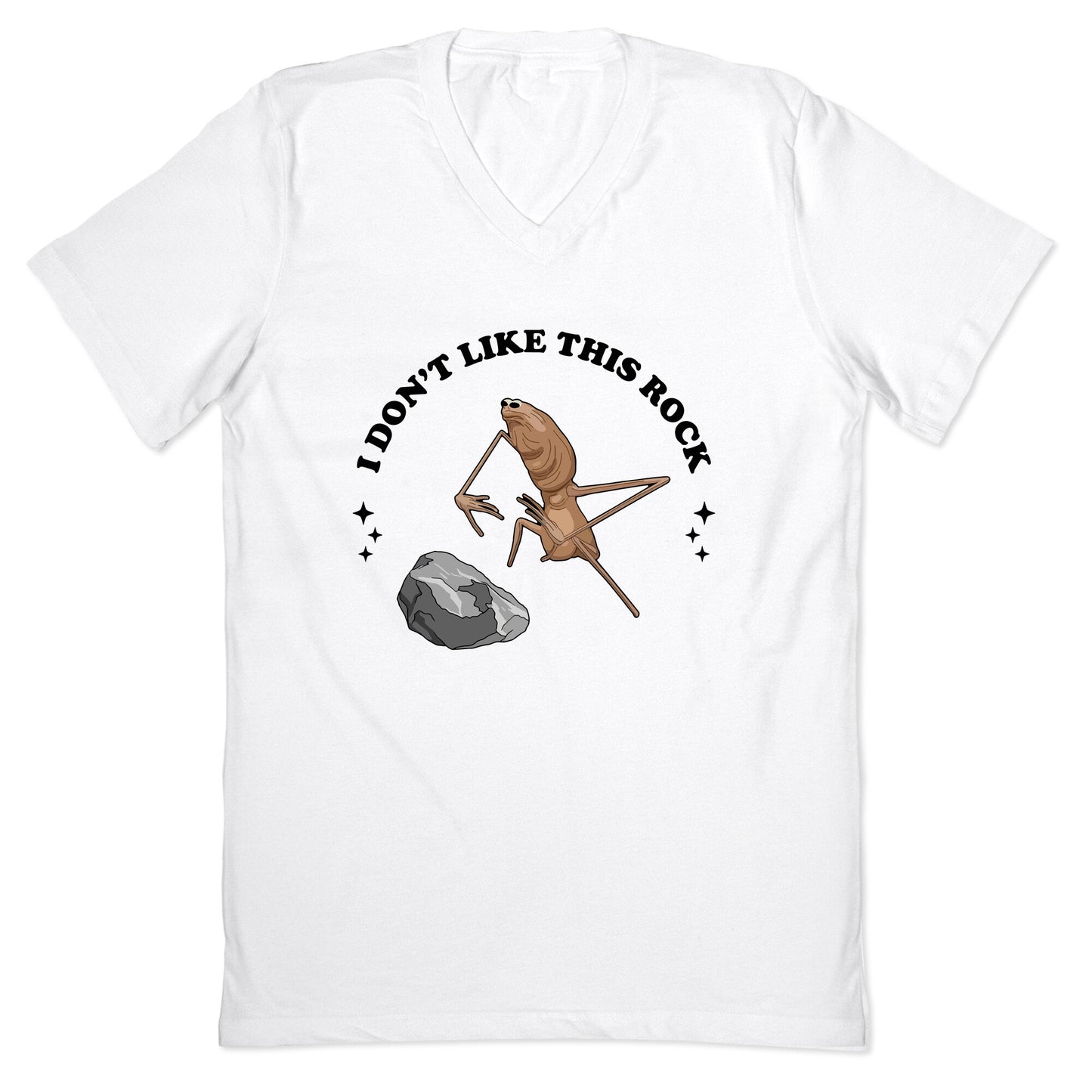 Marcus I Dont Like This Rock V-Neck