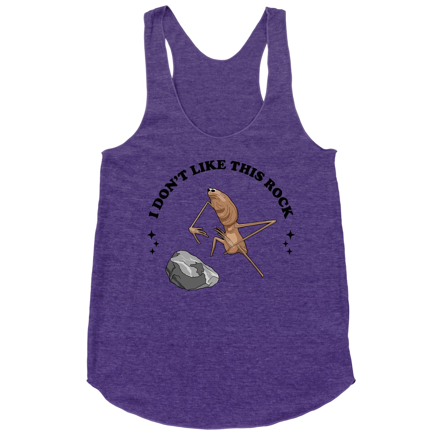 Marcus I Dont Like This Rock Racerback Tank