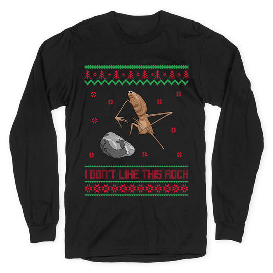 Marcus I Dont Like This Rock Longsleeve Tee