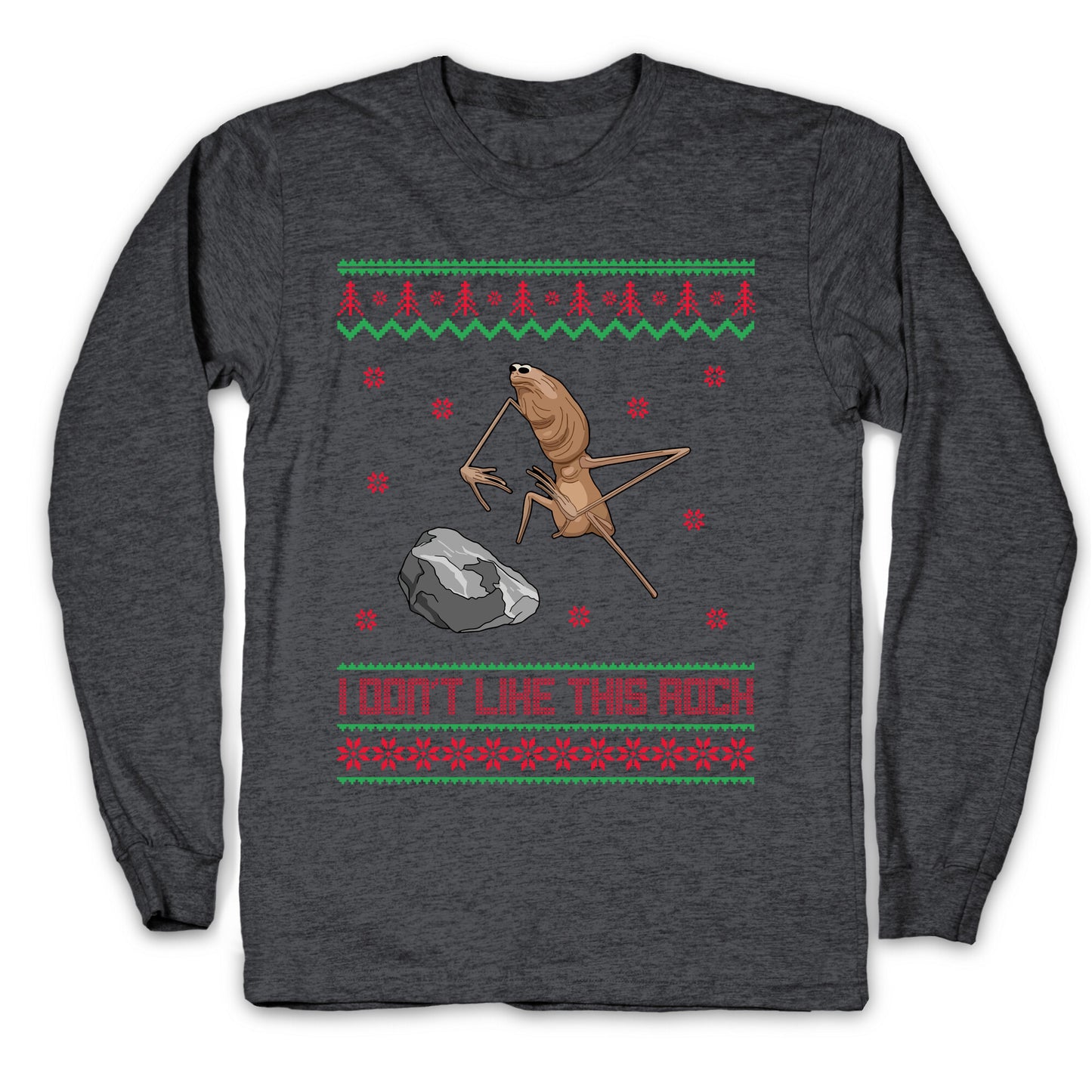 Marcus I Dont Like This Rock Longsleeve Tee