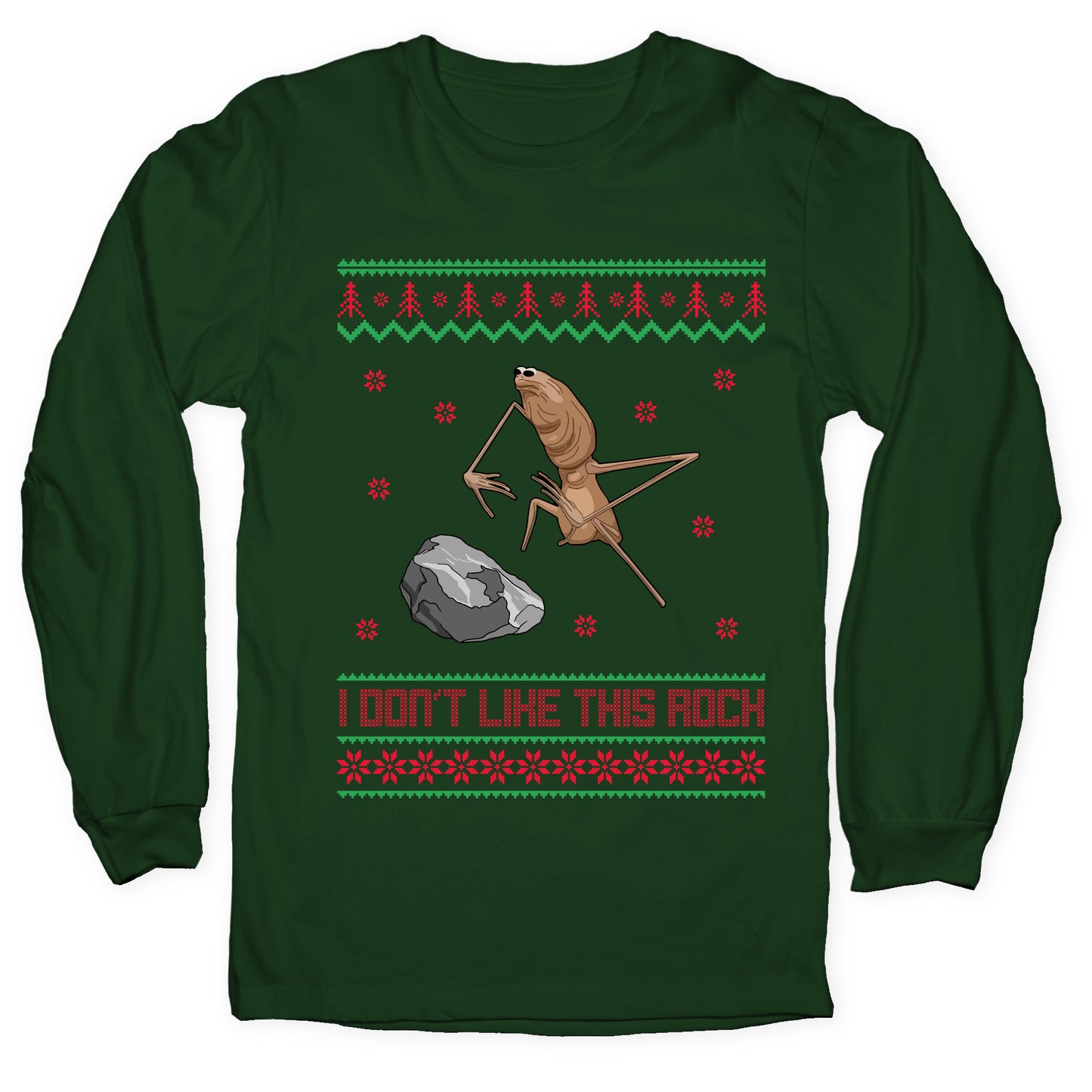 Marcus I Dont Like This Rock Longsleeve Tee