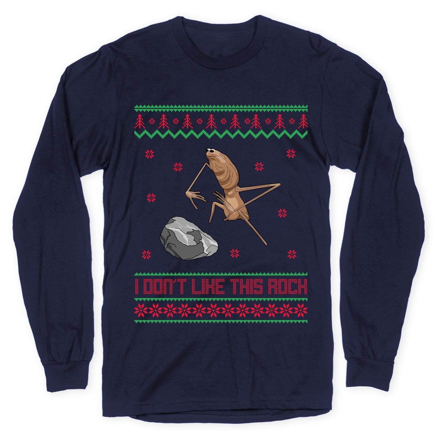 Marcus I Dont Like This Rock Longsleeve Tee