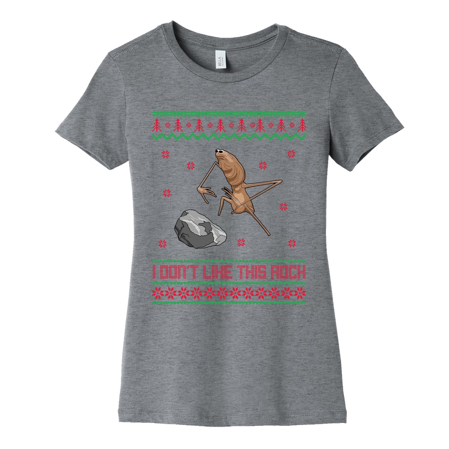 Marcus I Dont Like This Rock Womens Cotton Tee
