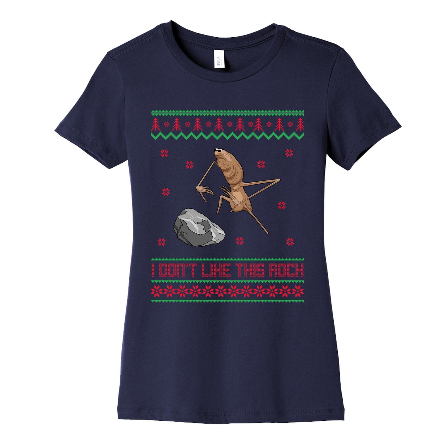 Marcus I Dont Like This Rock Womens Cotton Tee