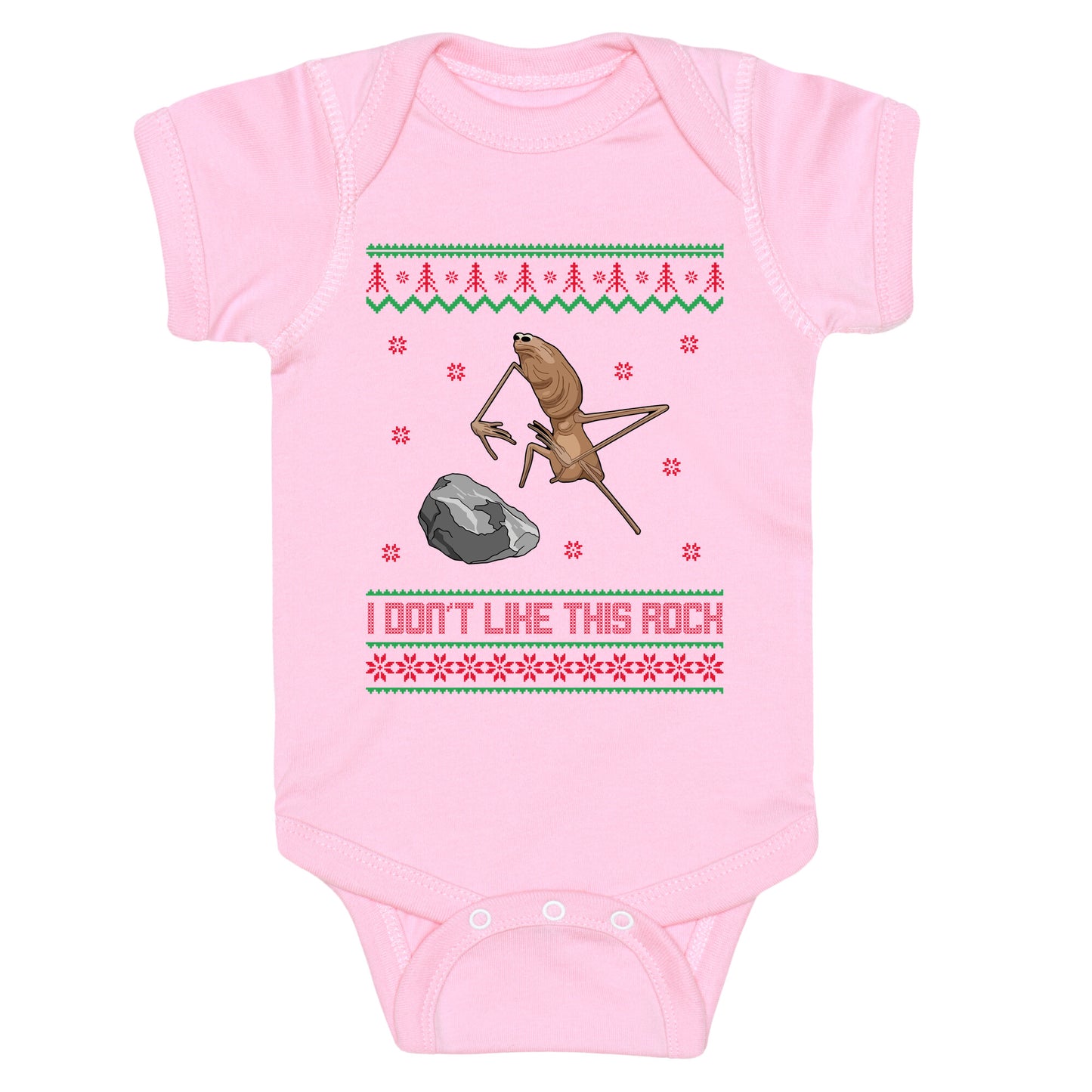 Marcus I Dont Like This Rock Baby One-Piece