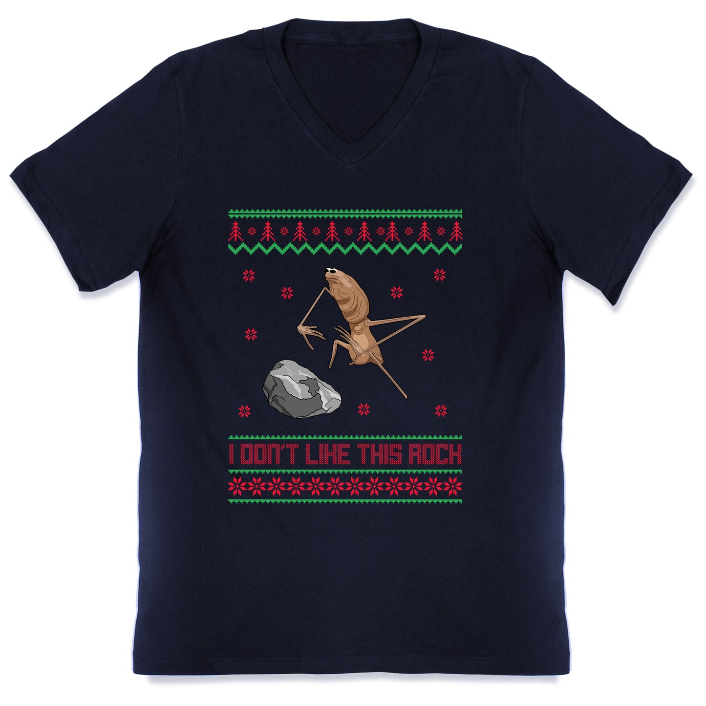 Marcus I Dont Like This Rock V-Neck