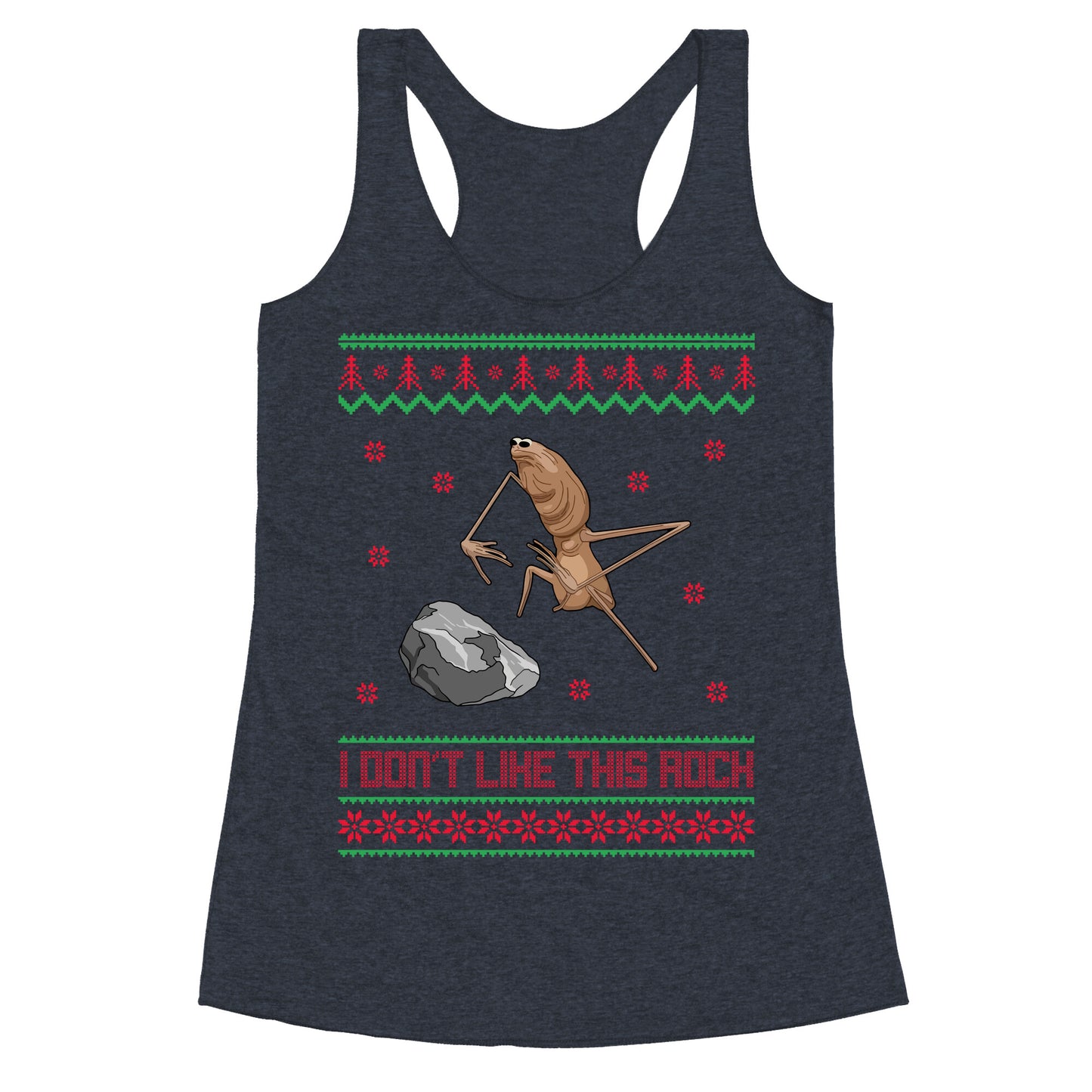 Marcus I Dont Like This Rock Racerback Tank