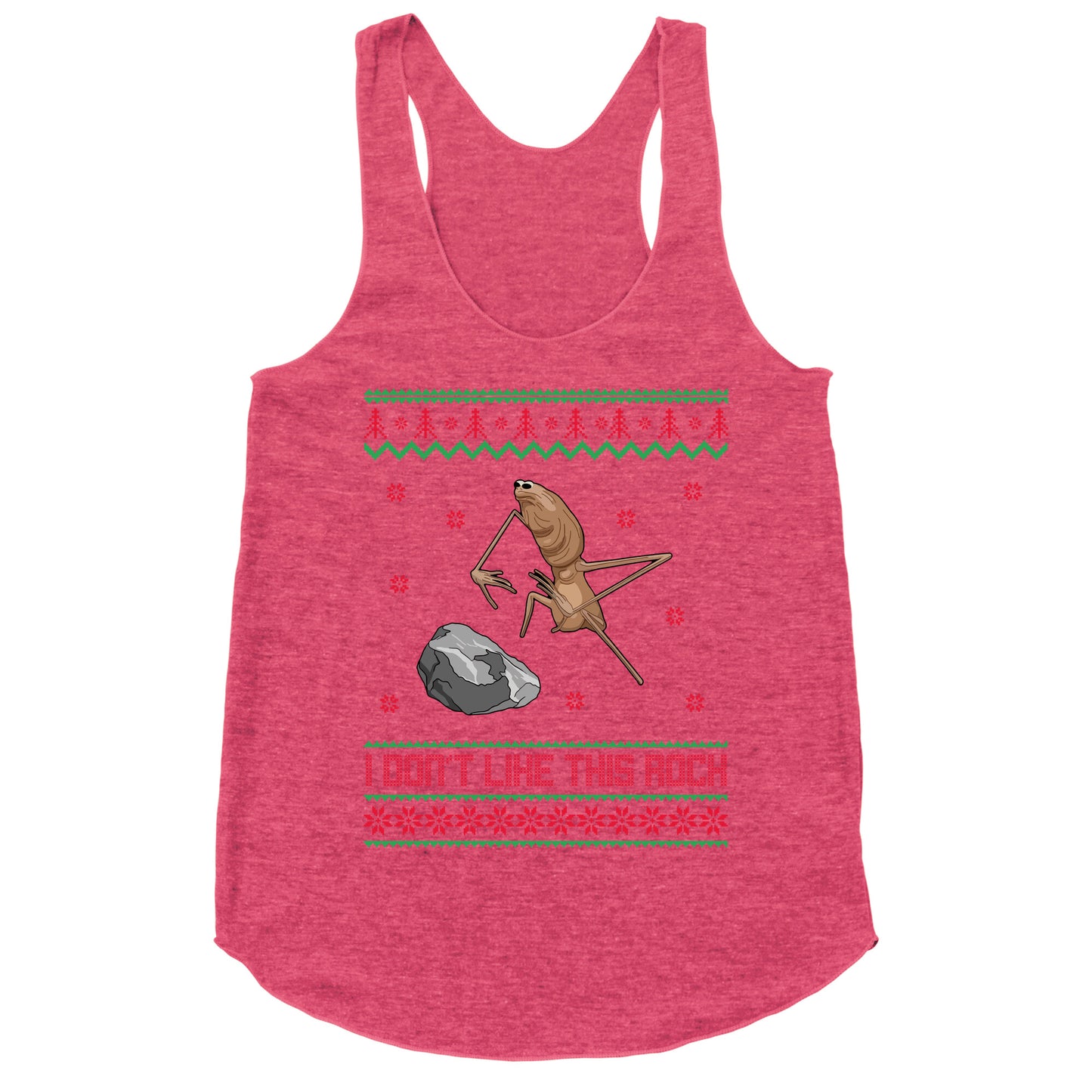 Marcus I Dont Like This Rock Racerback Tank