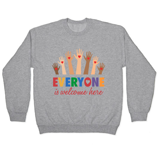 Everyone is Welcome Crewneck Sweatshirt
