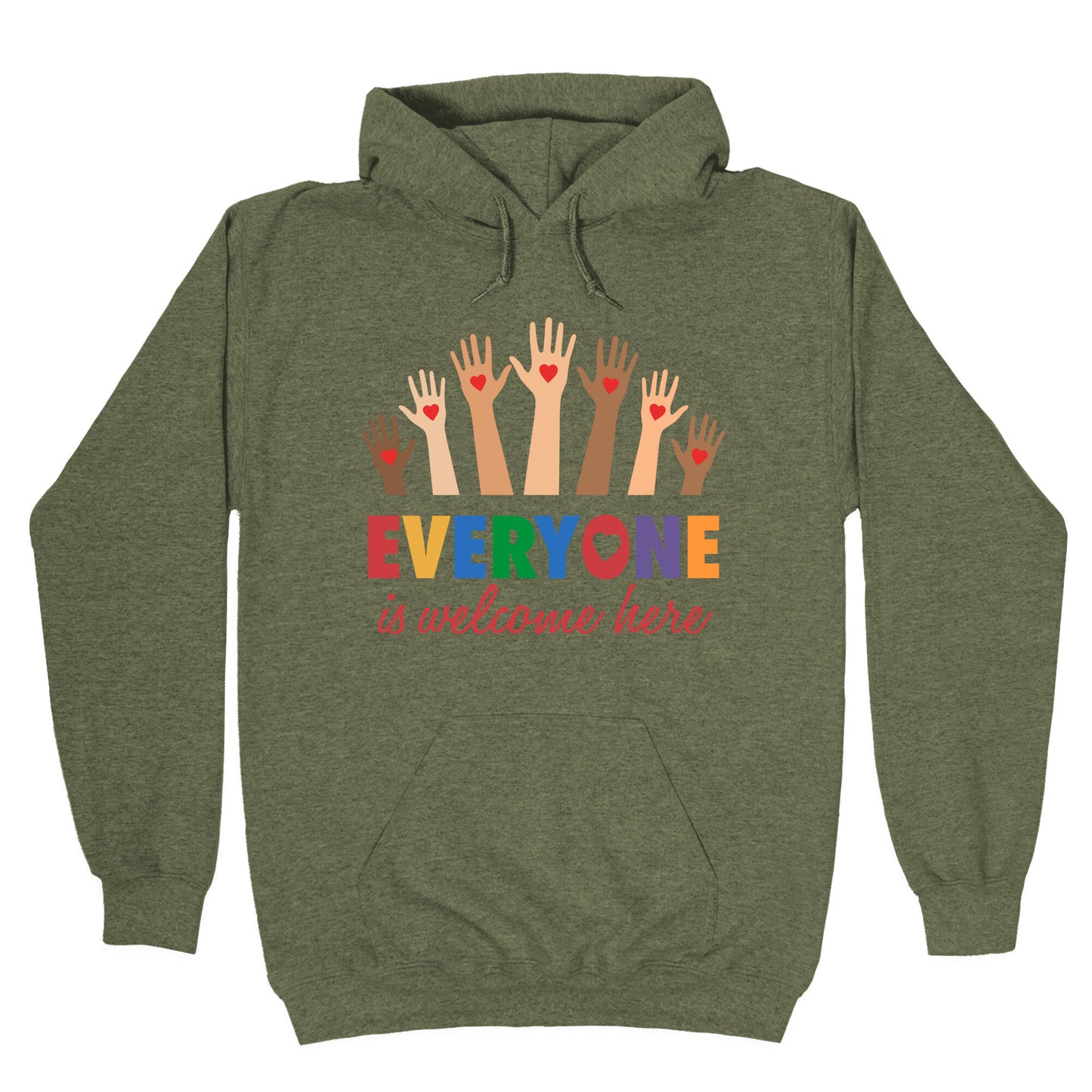 Everyone is Welcome Hoodie