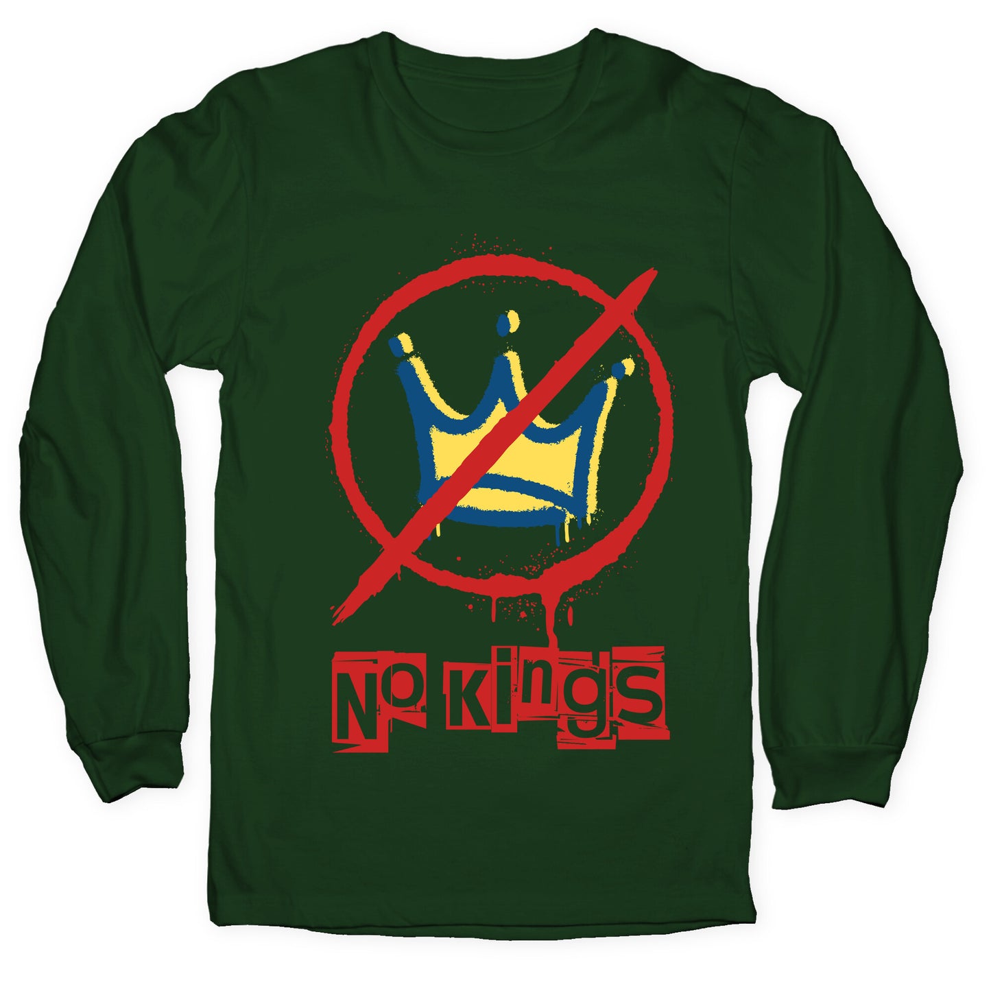 No Kings Longsleeve Tee
