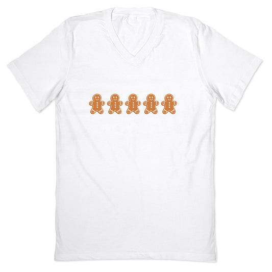 Gingerbread Shirt V-Neck