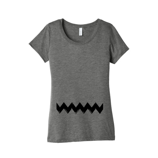 Charlie Brown Womens Triblend Tee