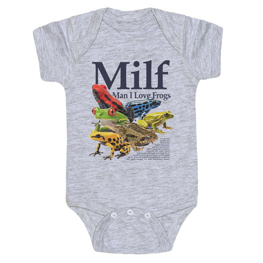 MILF  Man I Love Frogs Baby One-Piece