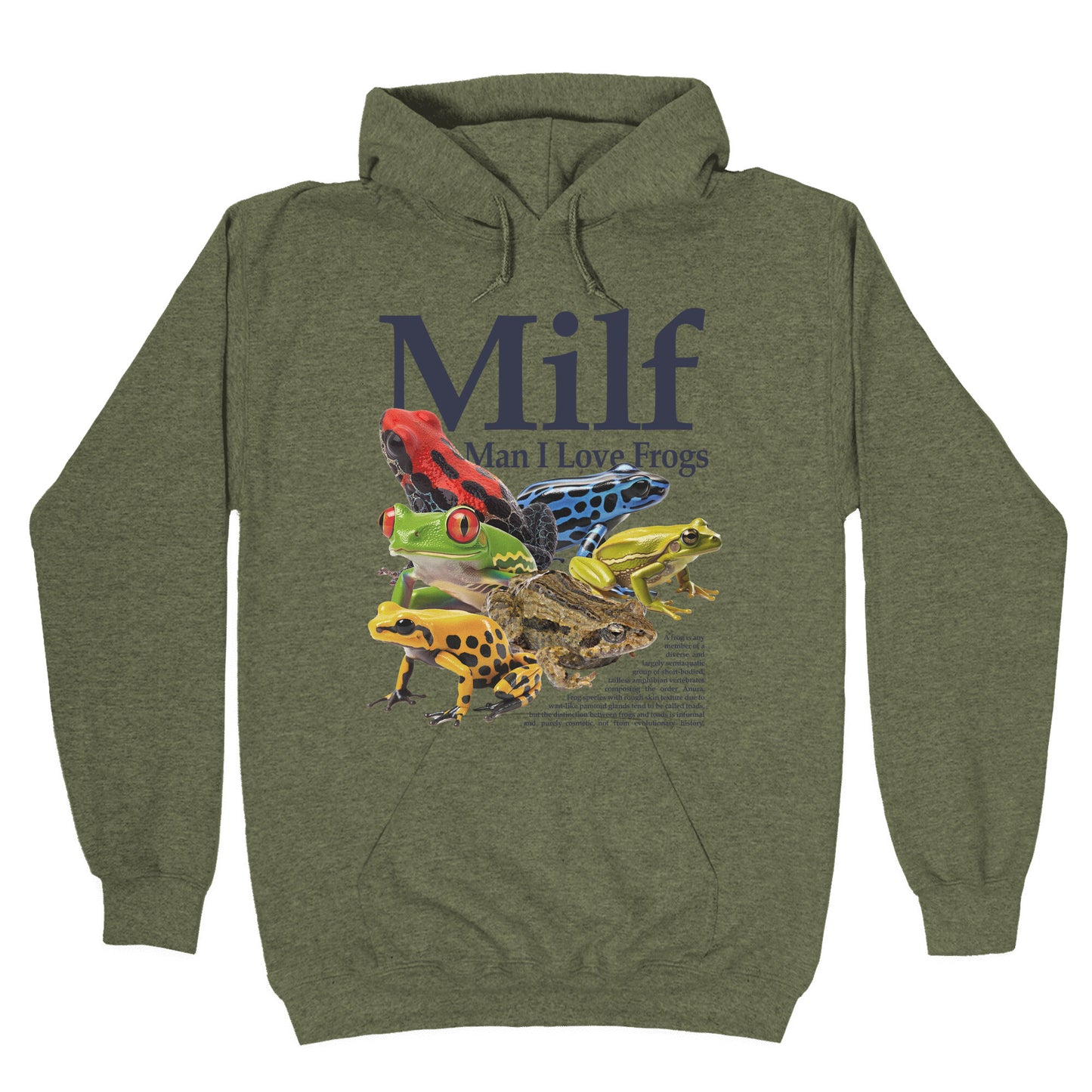 MILF  Man I Love Frogs Hoodie