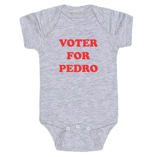 Vote for Pedro Baby One-Piece