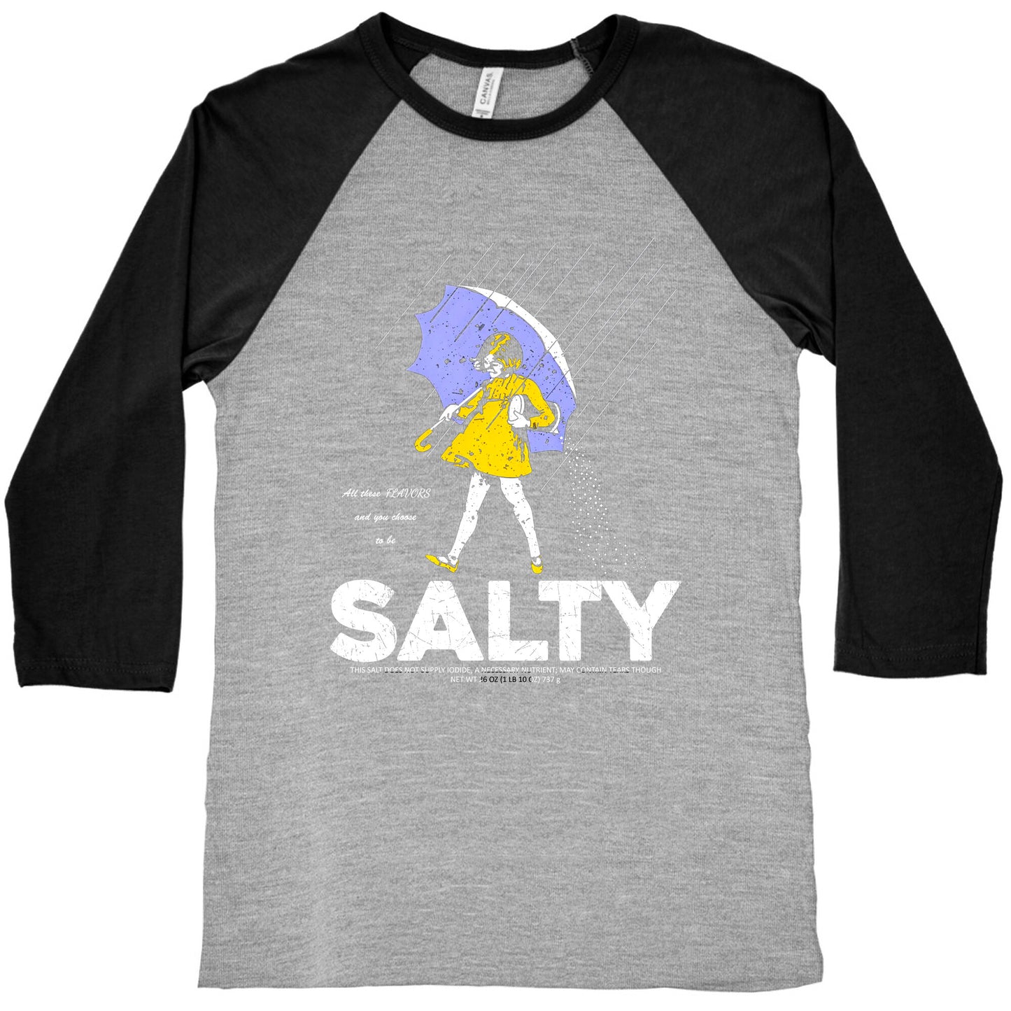 Salty Shirt Baseball Tee