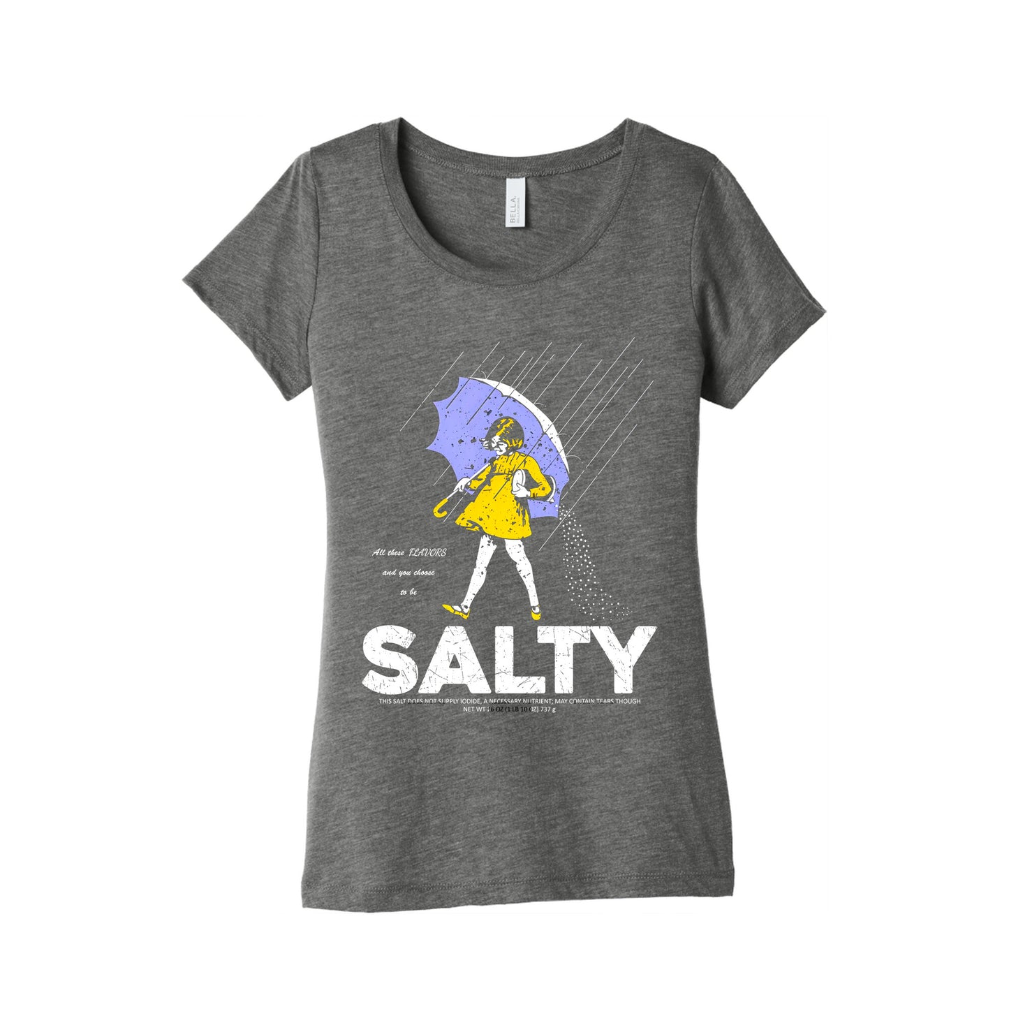 Salty Shirt Womens Triblend Tee