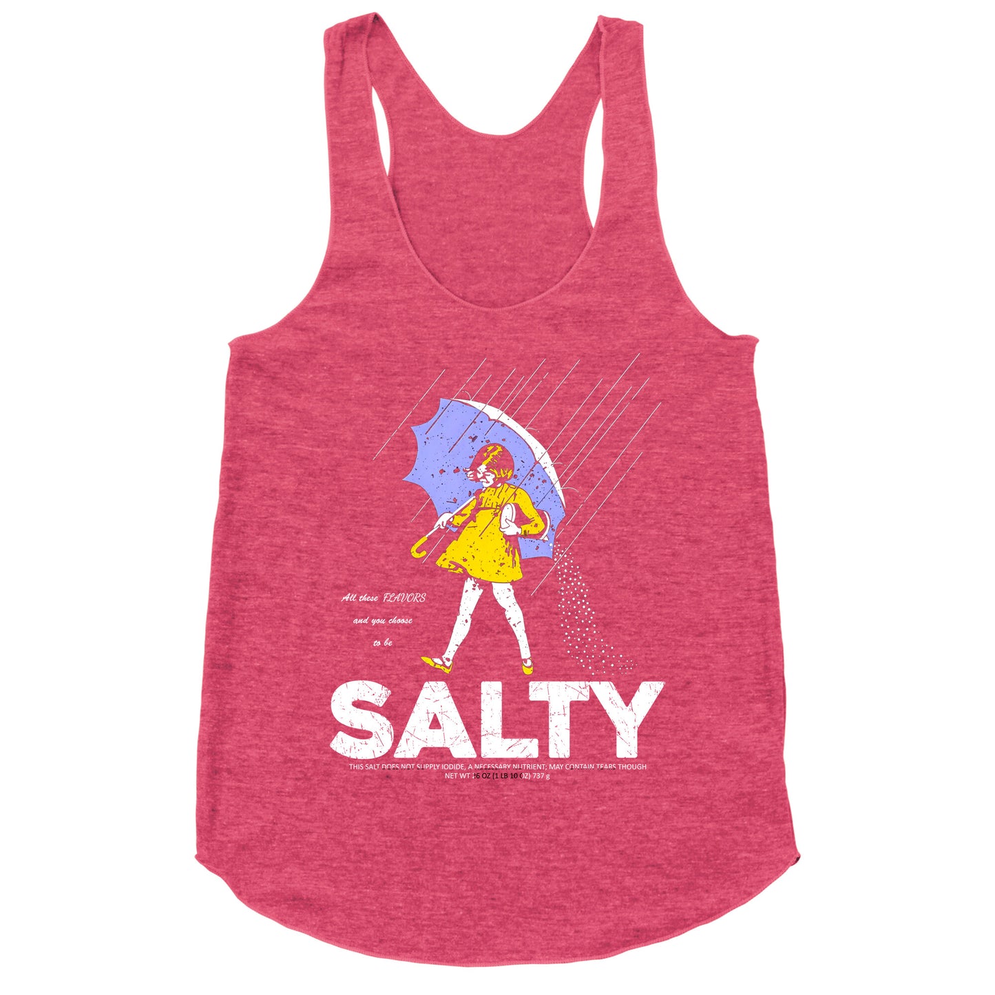 Salty Shirt Racerback Tank