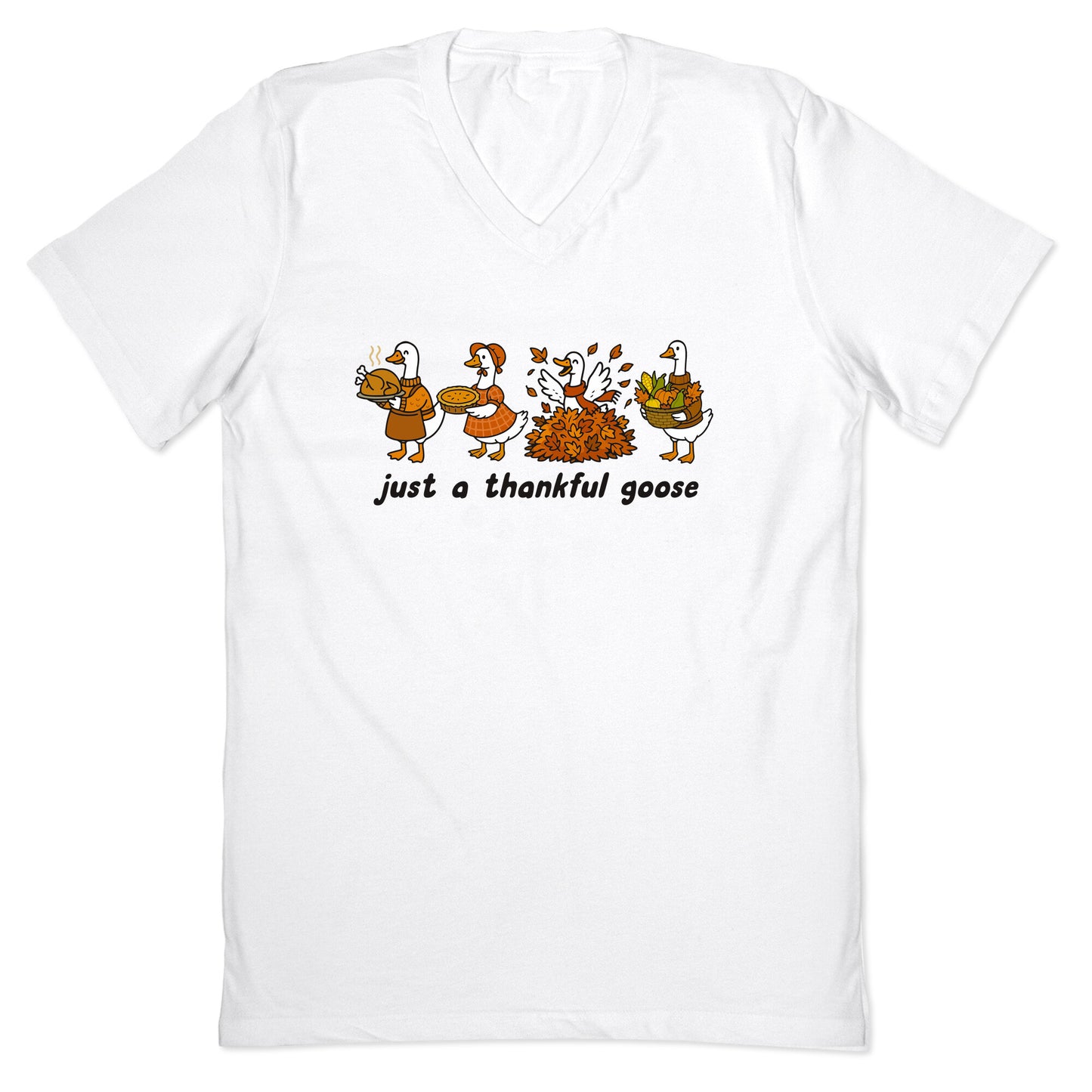 Thankful Goose V-Neck