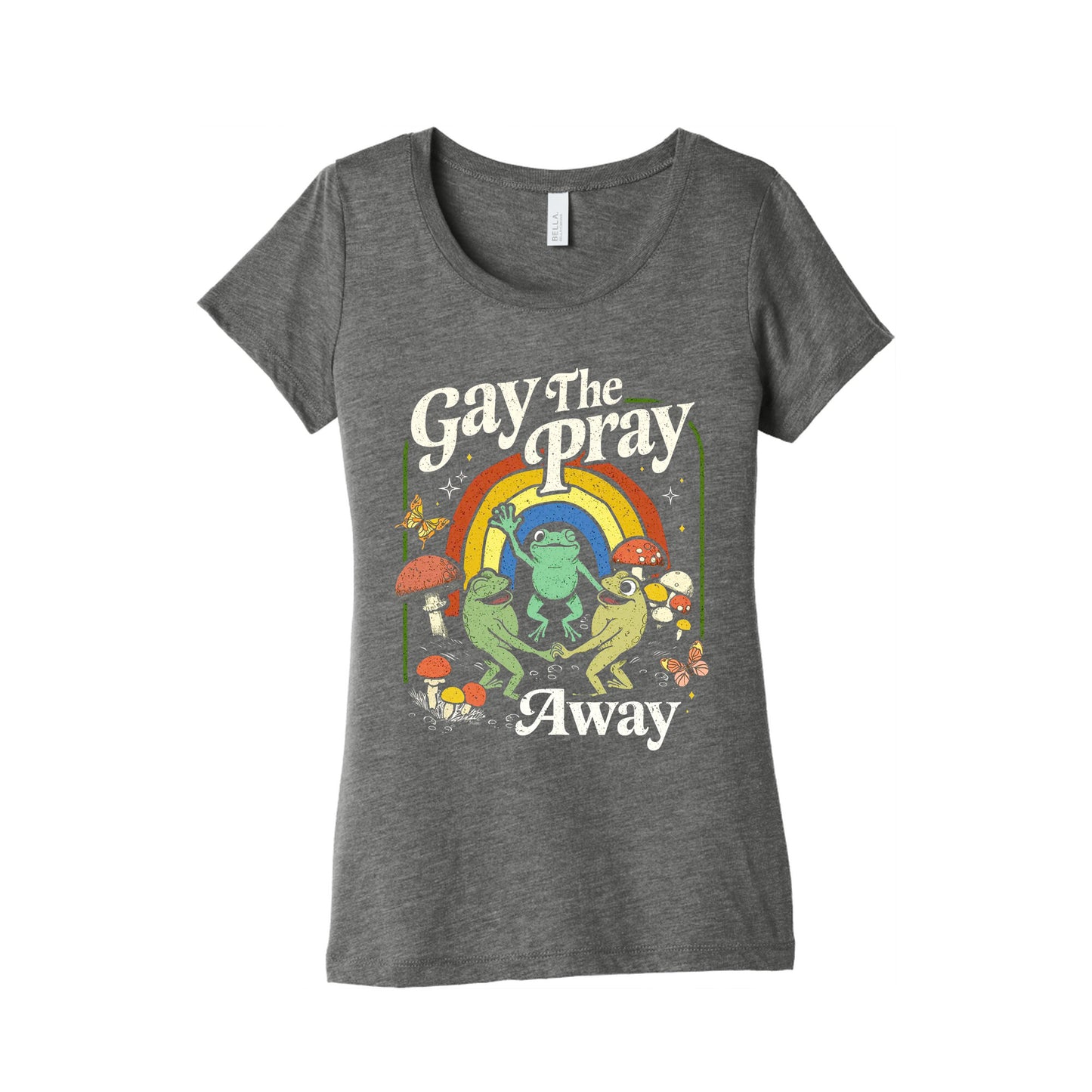 Gay The Pray Away Womens Triblend Tee