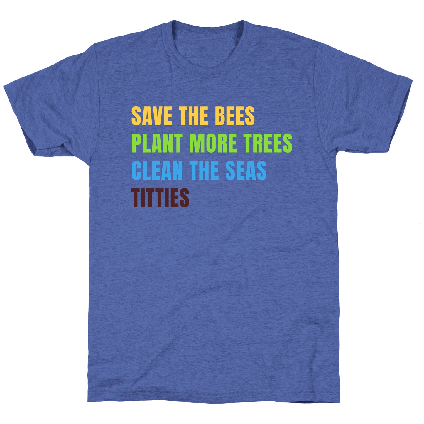 Save The Bees Unisex Triblend Tee