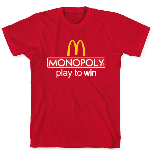 McDonalds Monopoly T-Shirt