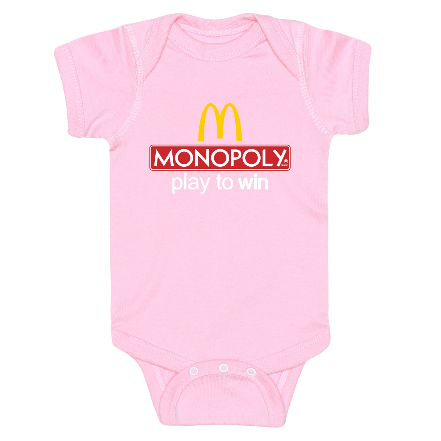 McDonalds Monopoly Baby One-Piece