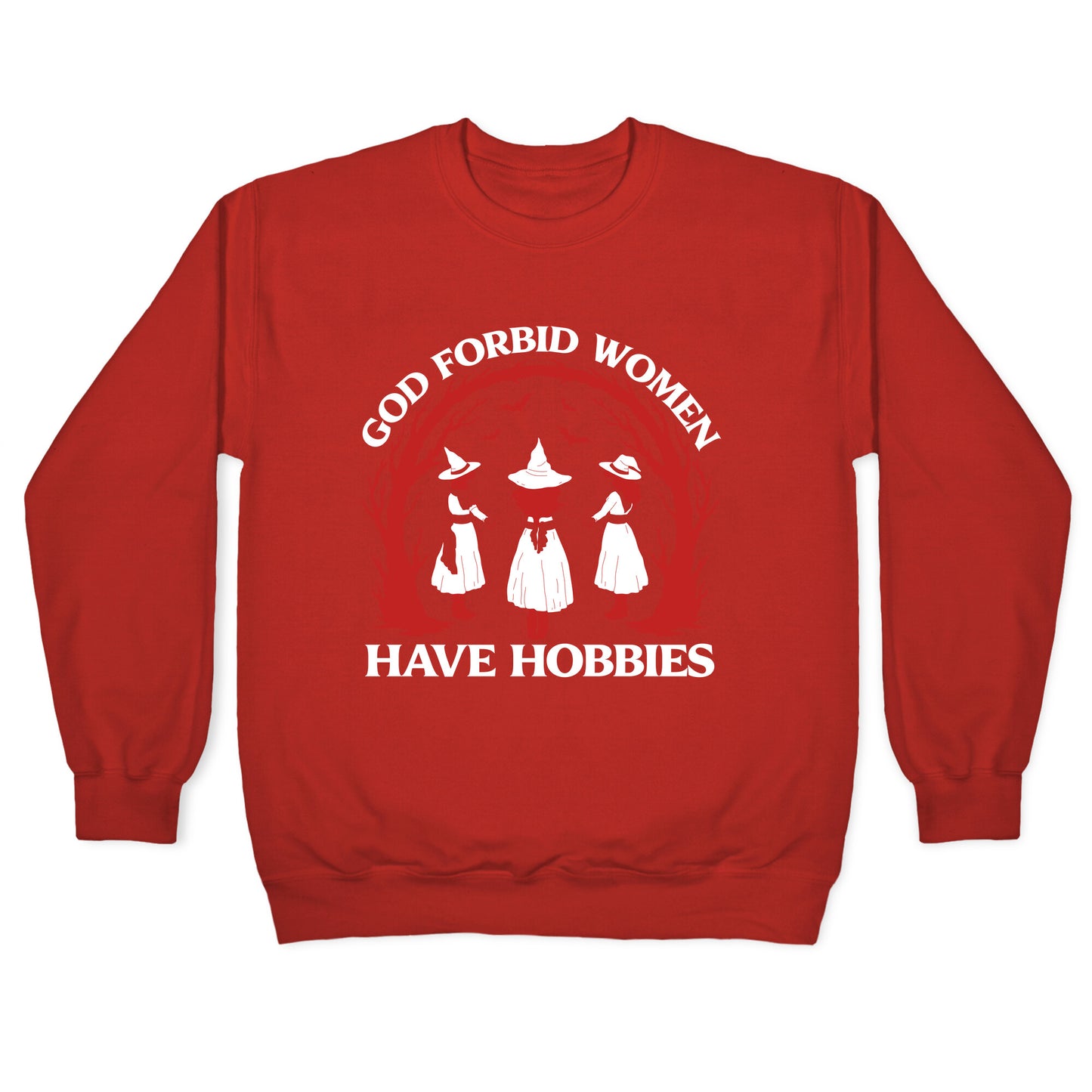 Women Have Hobbies Crewneck Sweatshirt