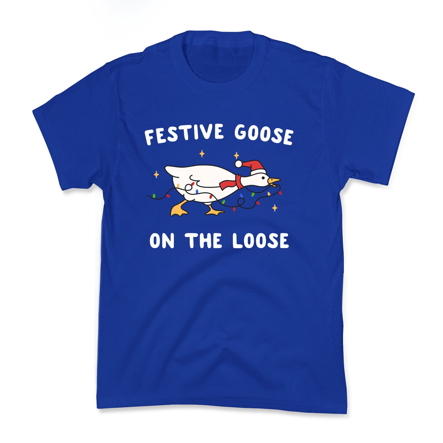 Festive Goose Kids Tee