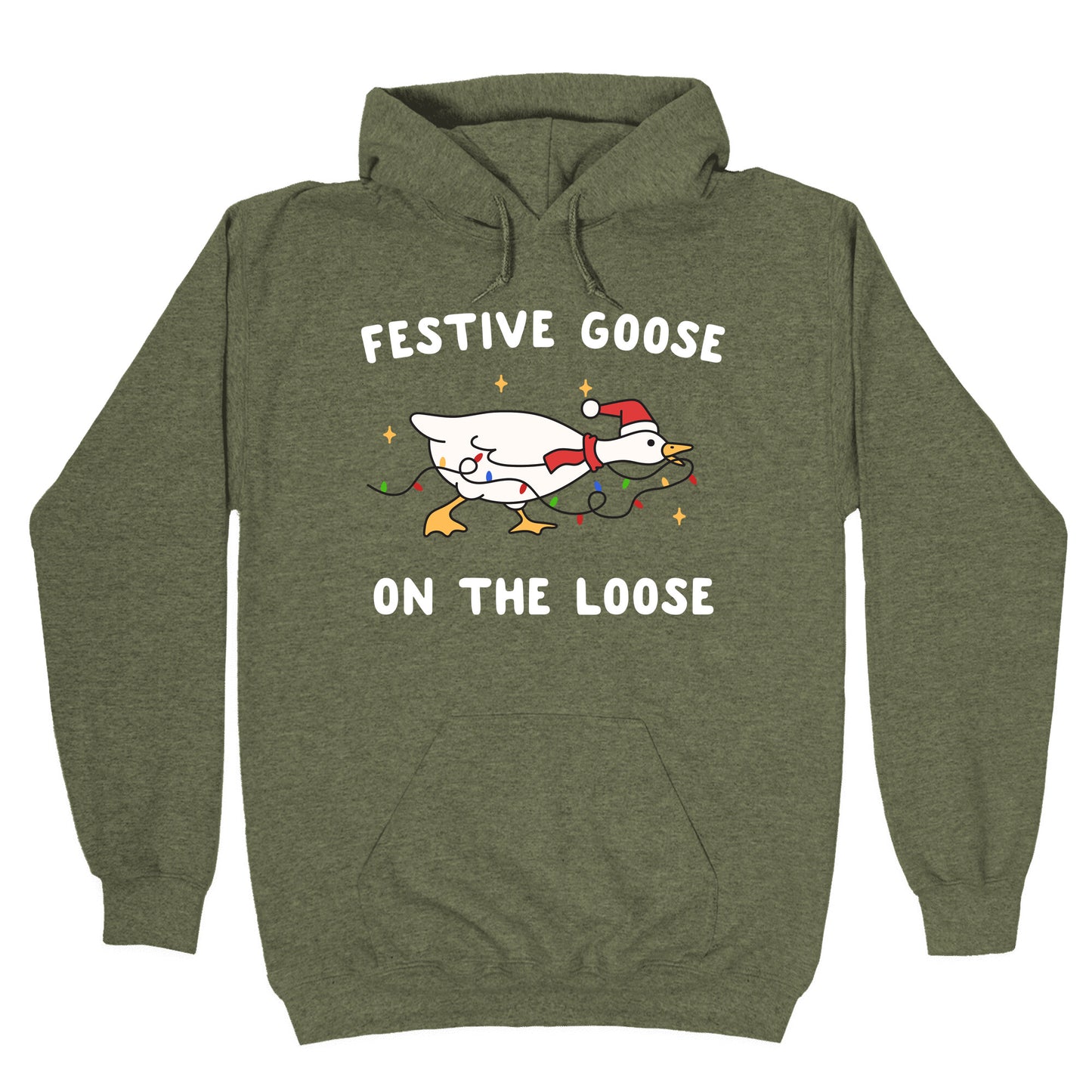 Festive Goose Hoodie