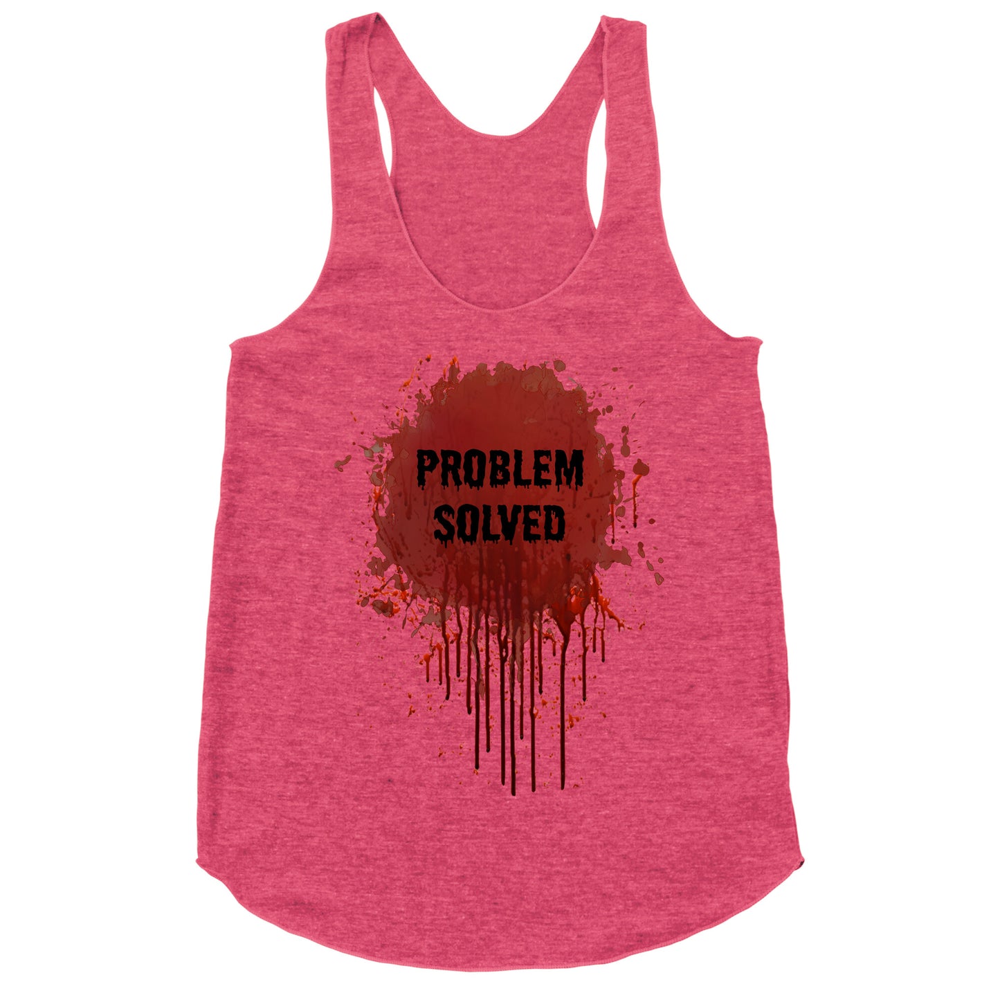 Problem Solved Racerback Tank