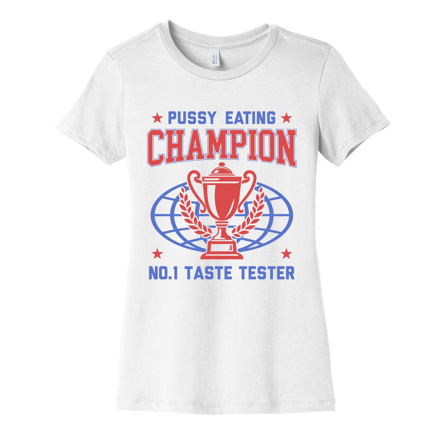 Eating \#1 Champion Womens Cotton Tee