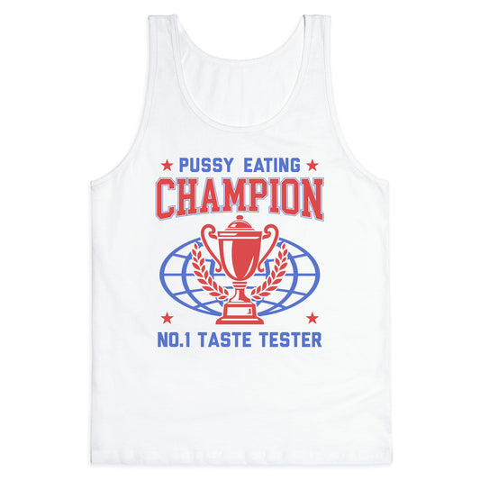 Eating \#1 Champion Tank Top