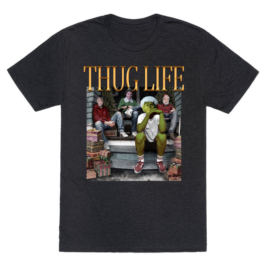 Christmas Thug Life Unisex Triblend Tee