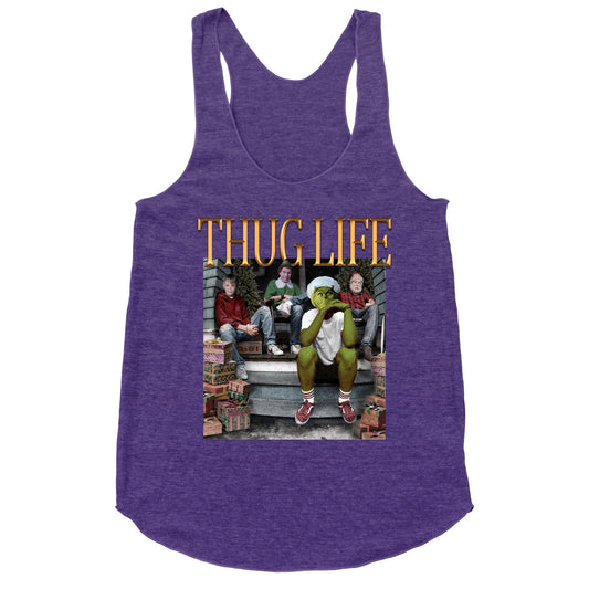 Christmas Thug Life Racerback Tank