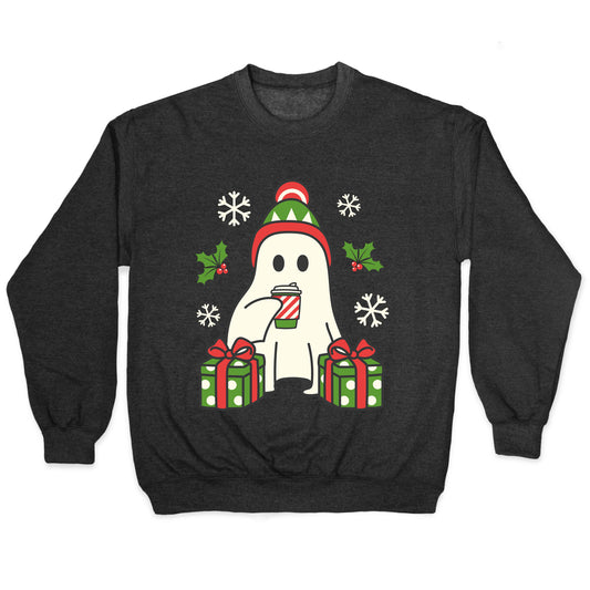 Christmas Ghost Crewneck Sweatshirt