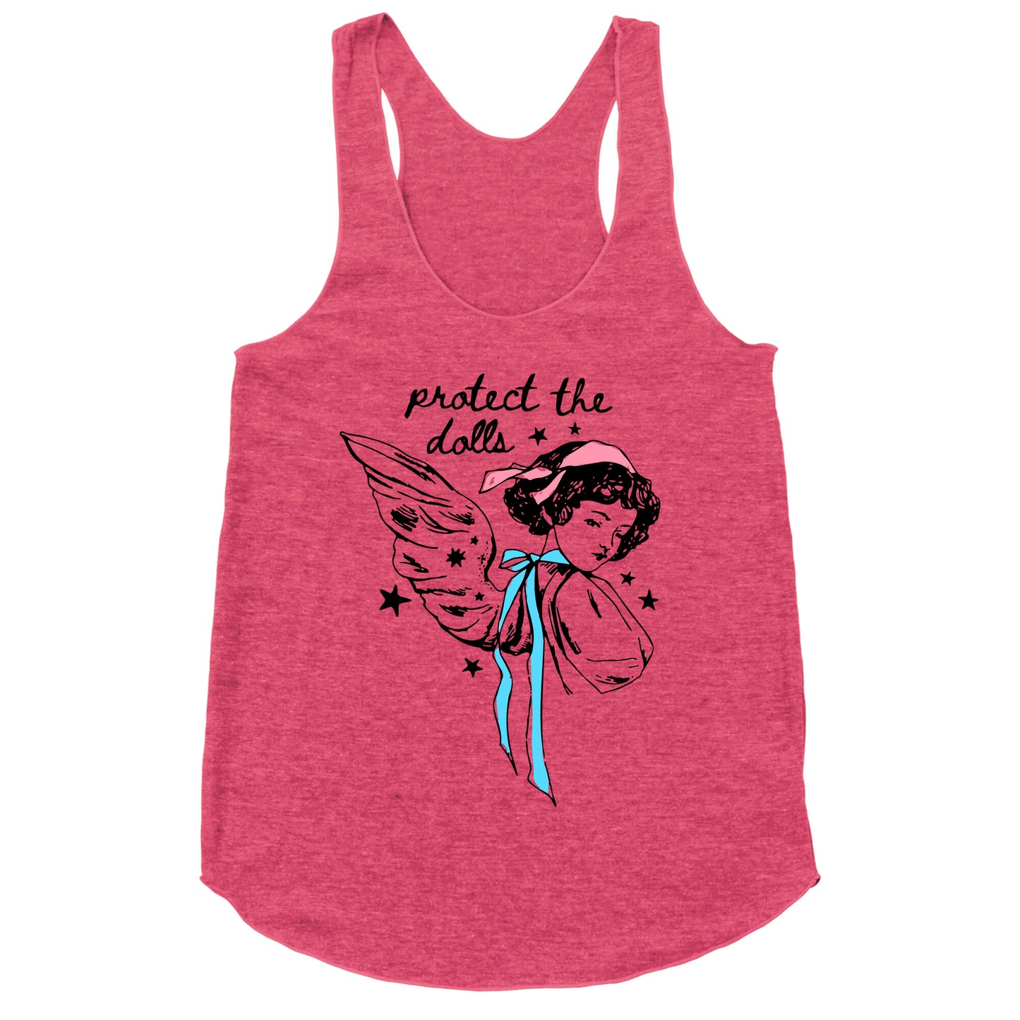 Protect the Dolls Fairy Racerback Tank