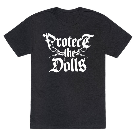 Protect the Dolls Graphic Tee Unisex Triblend Tee
