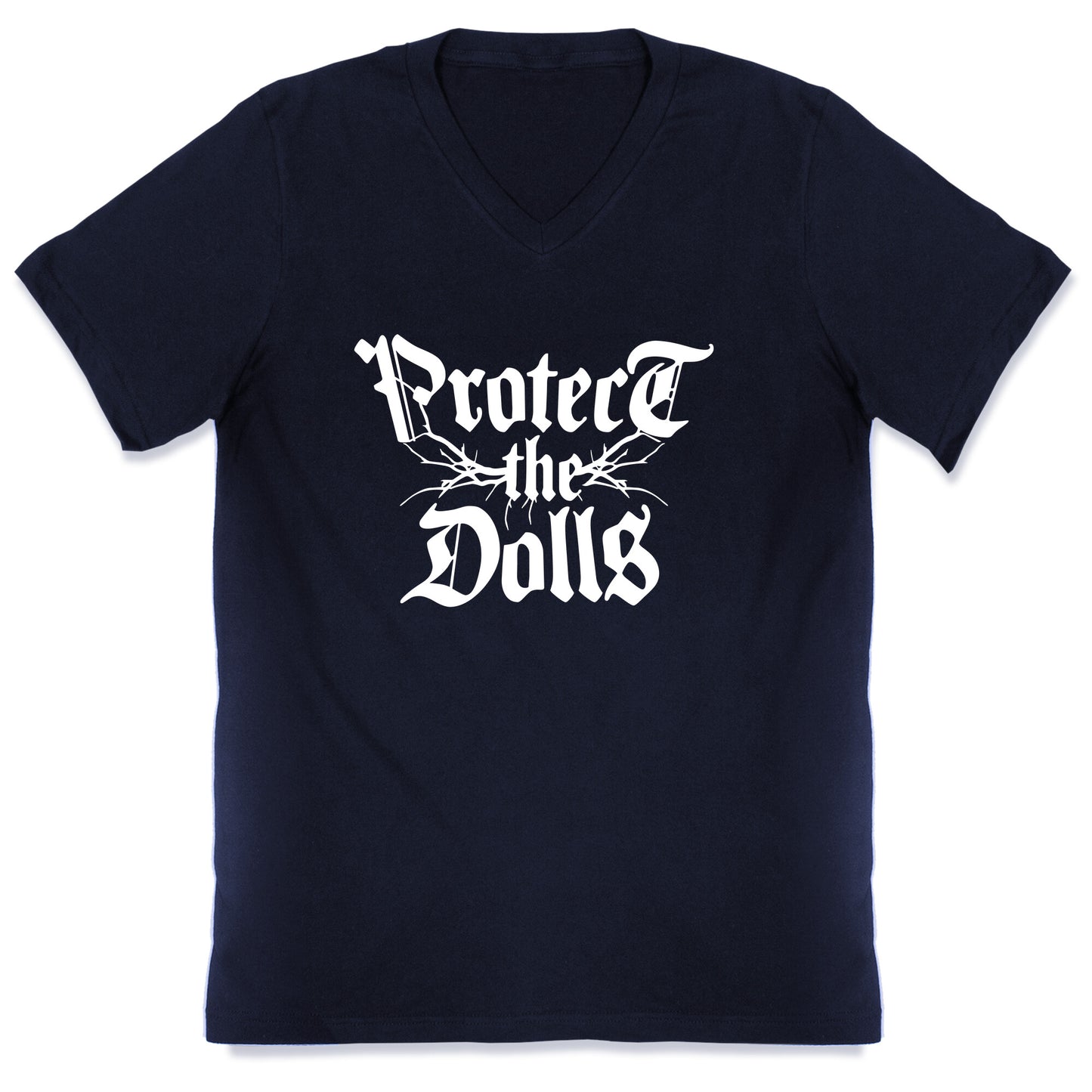 Protect the Dolls Graphic Tee V-Neck