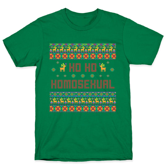 Ho Ho Ho Homosexual T-Shirt