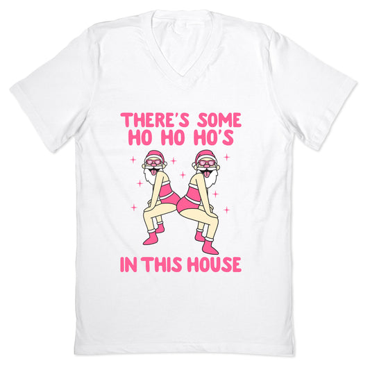 Ho Ho Hos In the House V-Neck