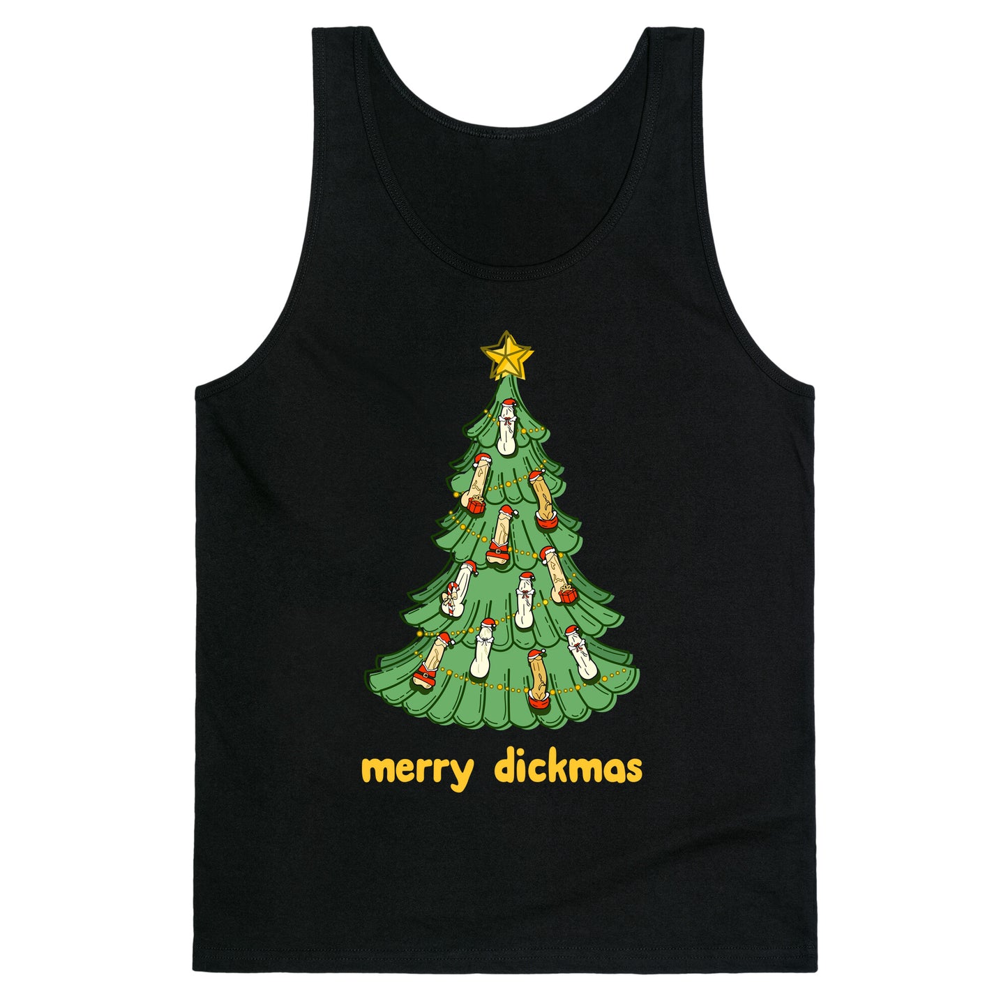 Merry Dickmas Tank Top