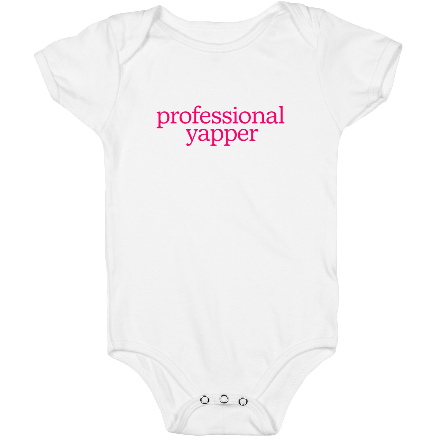 Professional Yapper Baby One-Piece